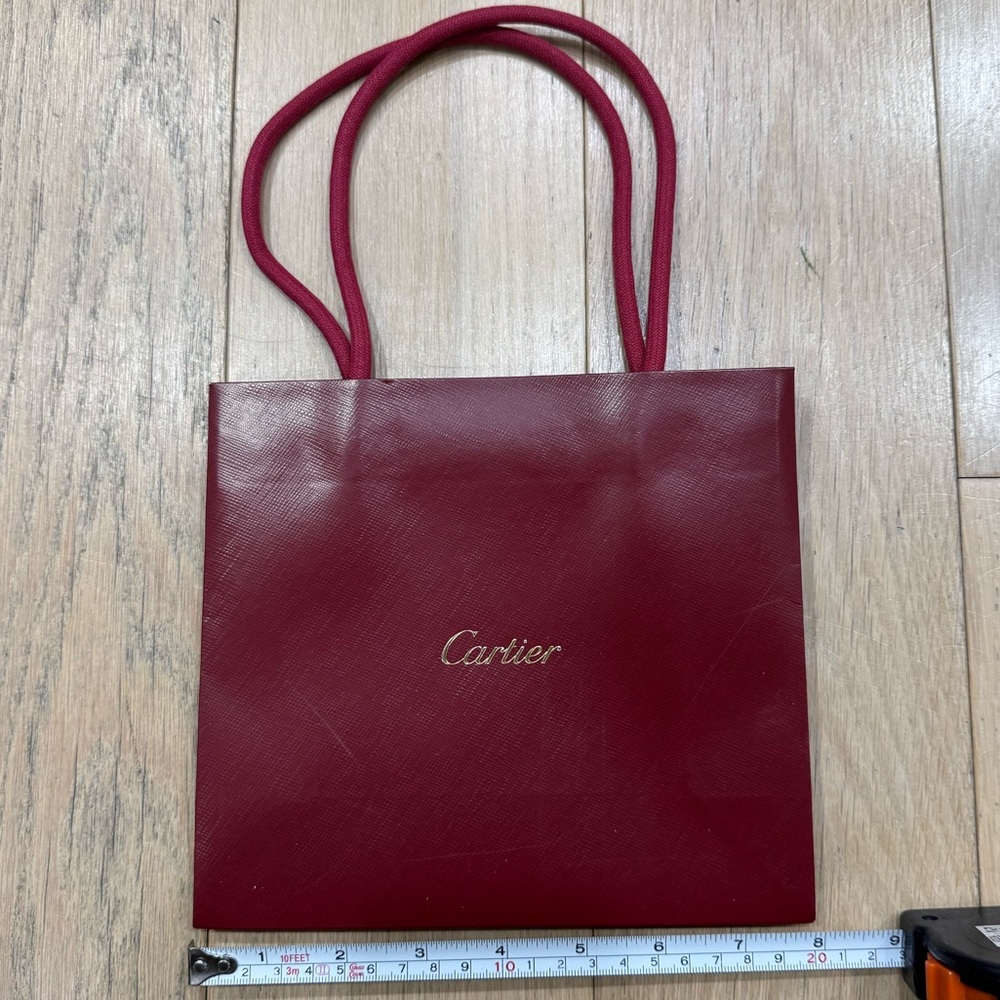 Cartier shopping bag